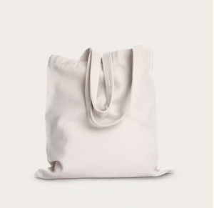 Organic Canvas Tote Bag